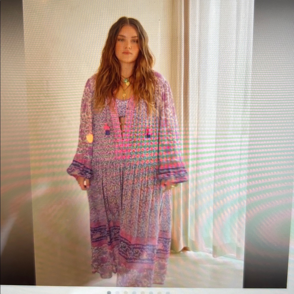 Spell Boho Long Sleeve Floral Maxi Dress - Picture 15 of 15